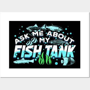 Fishkeeping Aquarium Fish Tank Fishkeeper Gift Posters and Art